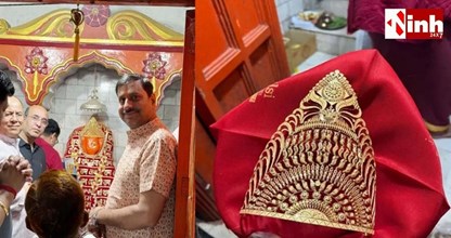 लमगांव हनुमान धाम की महिमा: संकट दूर होने पर भक्त ने चढ़ाया 11 लाख का स्वर्ण मुकुट