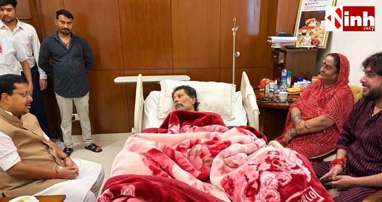 किरण देव के स्वास्थ्य की जानकारी लेने पहुंचे नितिन नवीन, आत्मीय मुलाकात  कर बेहतर स्वास्थ्य की कामना  