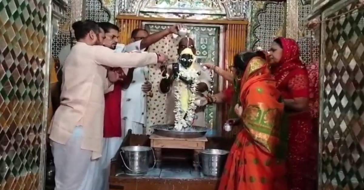 Datia news:  बड़े गोविंद मंदिर में जन्माष्टमी उत्सव शुरू, रात 12 बजे होगा श्रीकृष्ण जन्म