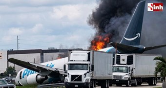 Miami Plane Crash: लैंडिंग के दौरान बेकाबू हुआ Amazon का कार्गो विमान, 5 की मौत और कई घायल
