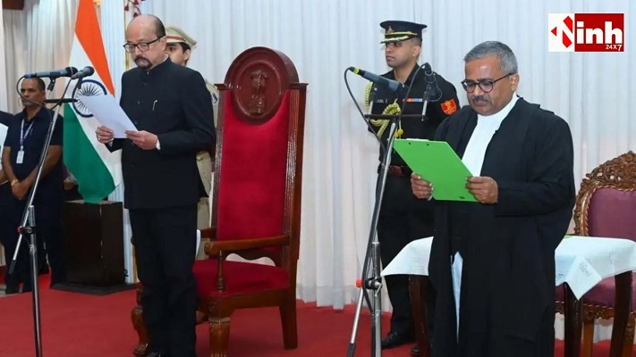 जस्टिस कृष्ण राम महापात्र बने छत्तीसगढ़ हाईकोर्ट के 16वें मुख्य न्यायाधीश, राज्यपाल रमेन डेका ने दिलाई शपथ