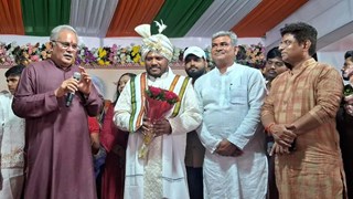 छत्तीसगढ़ की सियासत में बड़ा उलटफेर, मंत्री गुरु खुशवंत साहब के बड़े भाई ढाल दास कांग्रेस में शामिल