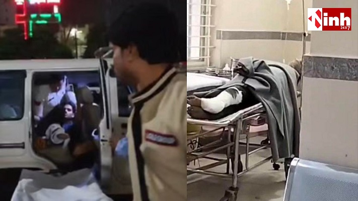 जहरीली शराब कांड का फरार आरोपी गिरफ्तार, पुलिस फायरिंग में पैर में लगी गोली