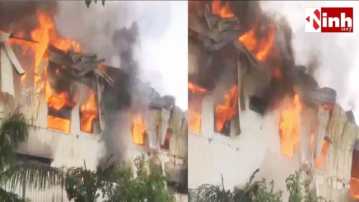  Moradabad Factory Fire: आरएच इंटरनेशनल में आग का तांडव, आसपास का इलाका कराया गया खाली