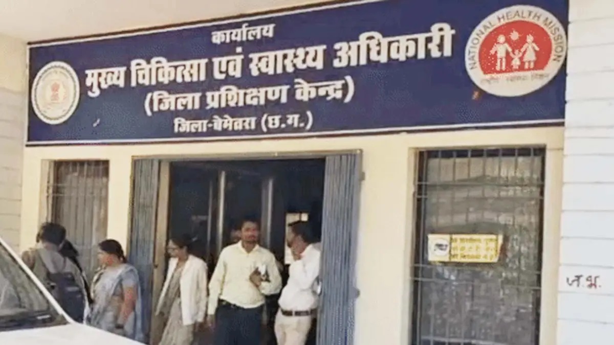 CMHO पर बड़ी कार्रवाई : महिला स्वास्थ्य अधिकारियों से अभद्रता के आरोप, डॉ. अमृतलाल रोहलेडर निलंबित