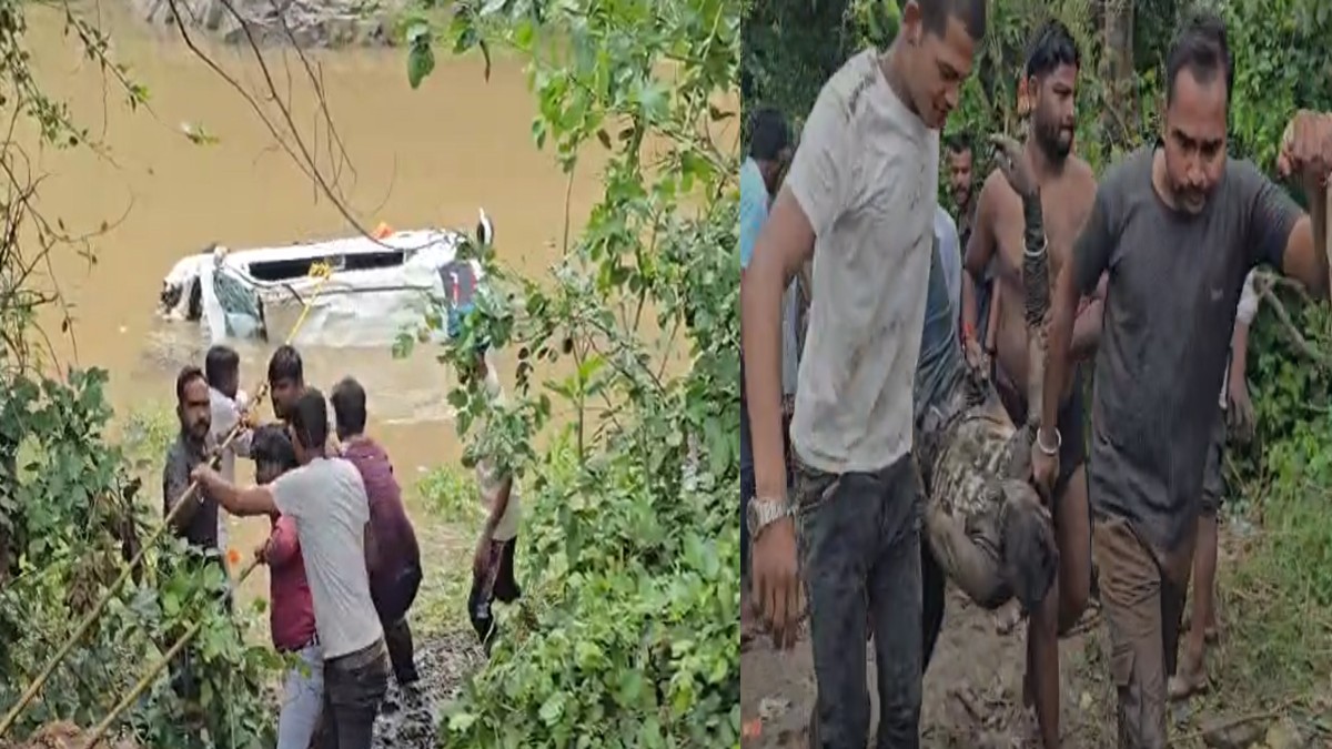 MP NEWS : आगर मालवा में दर्दनाक हादसा ! श्रद्धालुओं से भरी कार उफनते नाले में बही, 8 की मौत, शिनाख्त जारी 