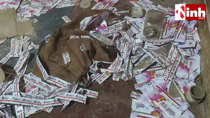 कुम्हारी में गुटखा निर्माण पर GST इंटेलिजेंस की रेड, 2 मशीनें और 30 बोरा माल जब्त