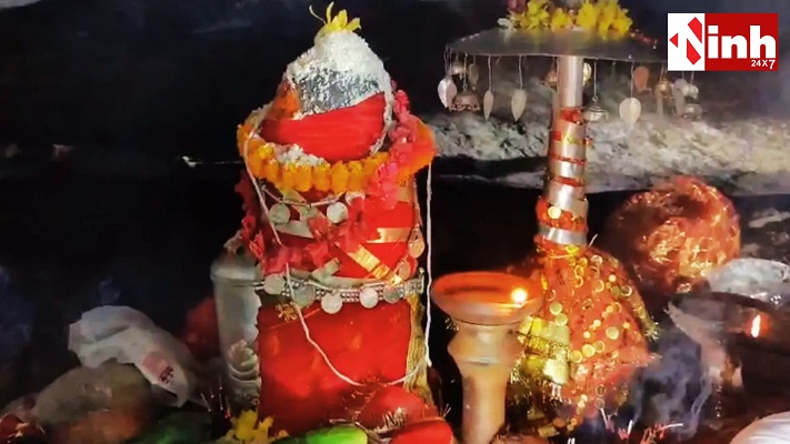 साल में सिर्फ एक दिन खुलता है मां लिंगेश्वरी का दरबार, दर्शन के लिए लगी लंबी कतार
