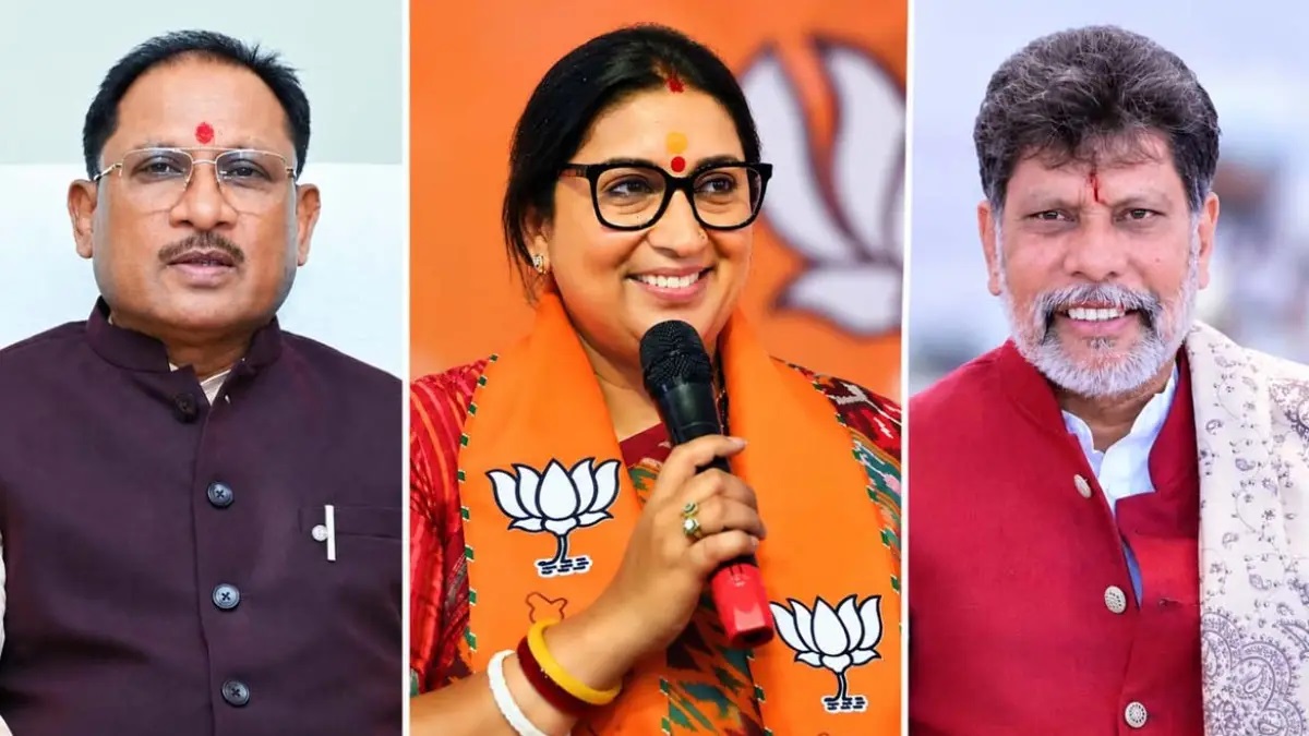 स्मृति ईरानी को छत्तीसगढ़ भाजपा की कमान, CM साय और किरण देव ने दी बधाई; बोले- 