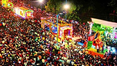 INDORE NEWS : इंदौर में 103 साल पुरानी परंपरा का कल दिखेगा रंग, 22 से अधिक निकाली जाएगी भव्य झांकियां 