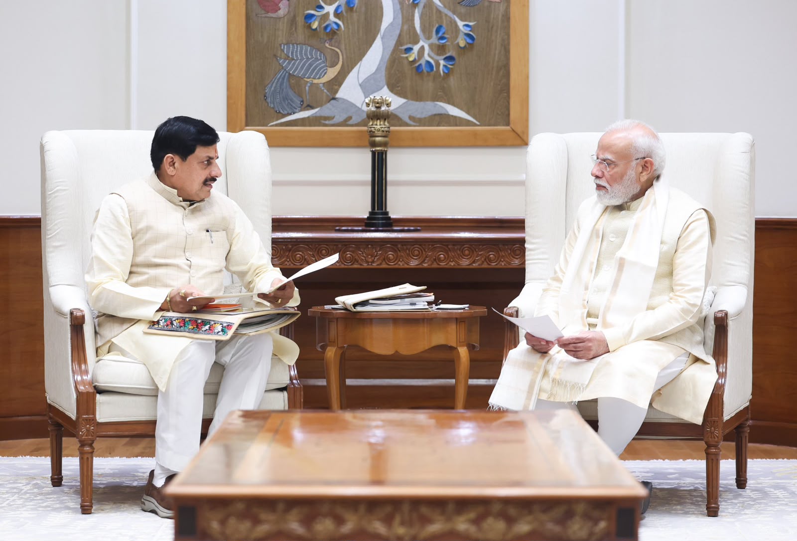 भोपाल में 2027 में होगा ग्लोबल इन्वेस्टर्स समिट, CM मोहन ने PM मोदी को दिया न्योता 