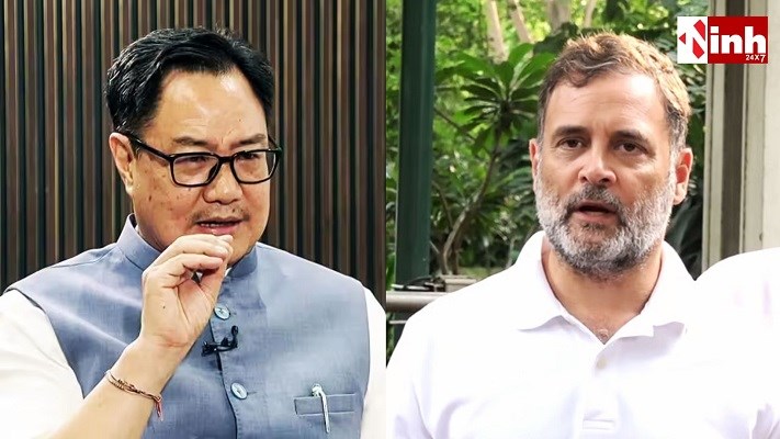 SIR मार्च के बीच गरमाई सियासत, रिजिजू और रविशंकर प्रसाद ने राहुल गांधी पर साधा निशाना