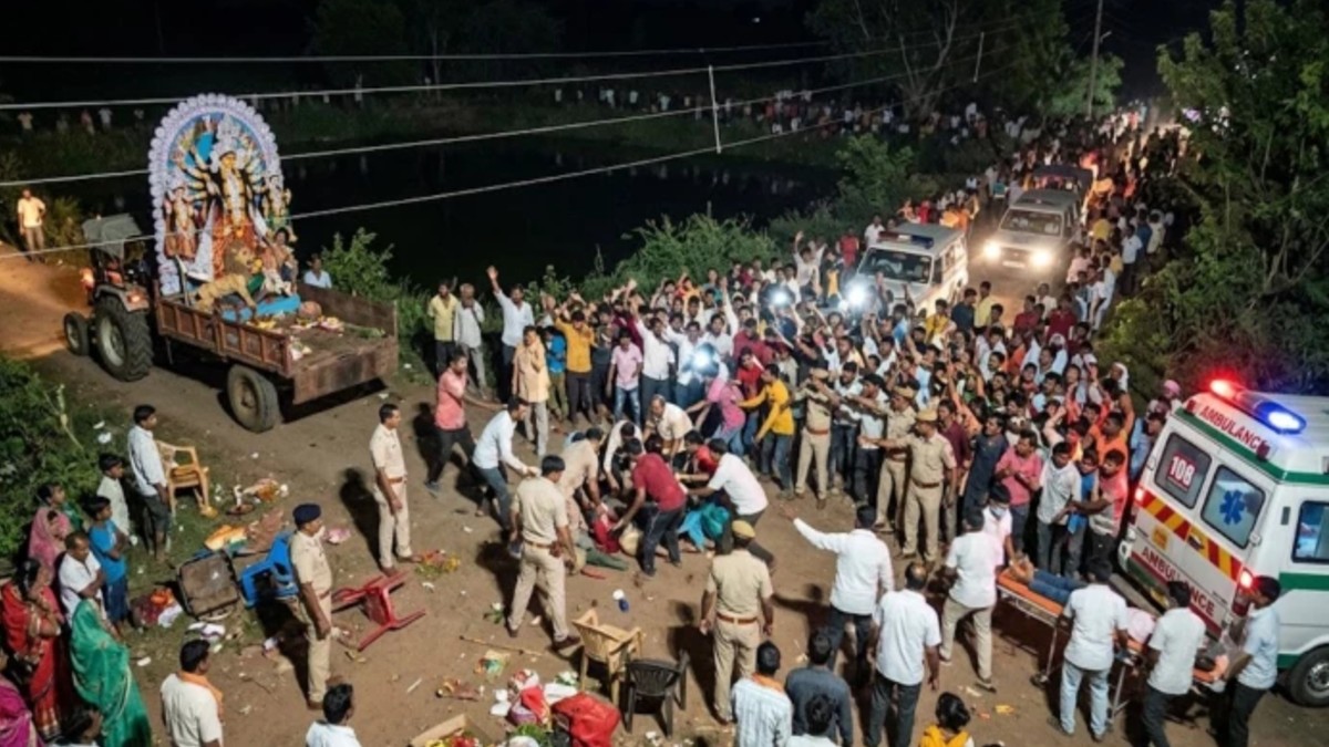 JABALPUR NEWS : दुर्गा विसर्जन के दौरान करेंट लगने से 2 लोगों की मौत, 8 गंभीर, इलाज जारी  