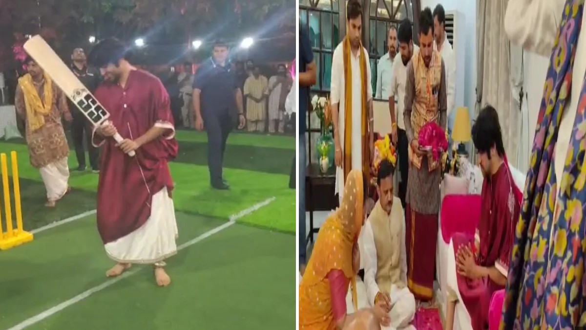 REWA NEWS : क्रिकेट मैदान पर बाबा बागेश्वर ने लगाए चौके -छक्के, VIDEO सोशल मीडिया में वायरल, उपमुख्यमंत्री से की मुलाकात 