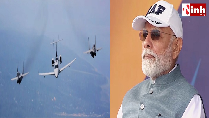  Varanasi Air Show 2026: नमो घाट पर PM मोदी ने देखा वायुसेना का शानदार प्रदर्शन, टेक्सटाइल यूनिट का हुआ उद्घाटन