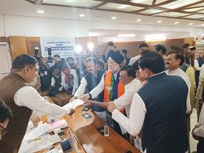 MP Rajya Sabha:  हरदीप सिंह पुरी ने राज्यसभा के लिए भरा नामांकन, CM मोहन - हेमंत खंडेलवाल मौके पर रहे मौजूद